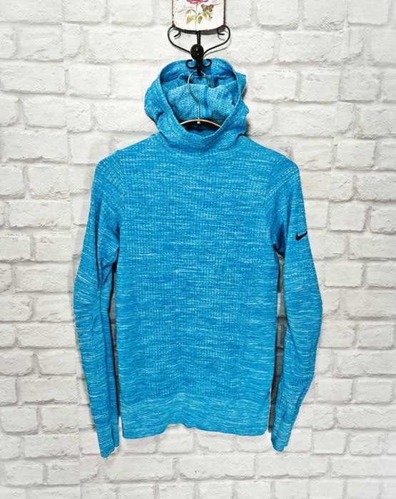 Nike Pro Оригинална дамска фланелка с качулка размер M