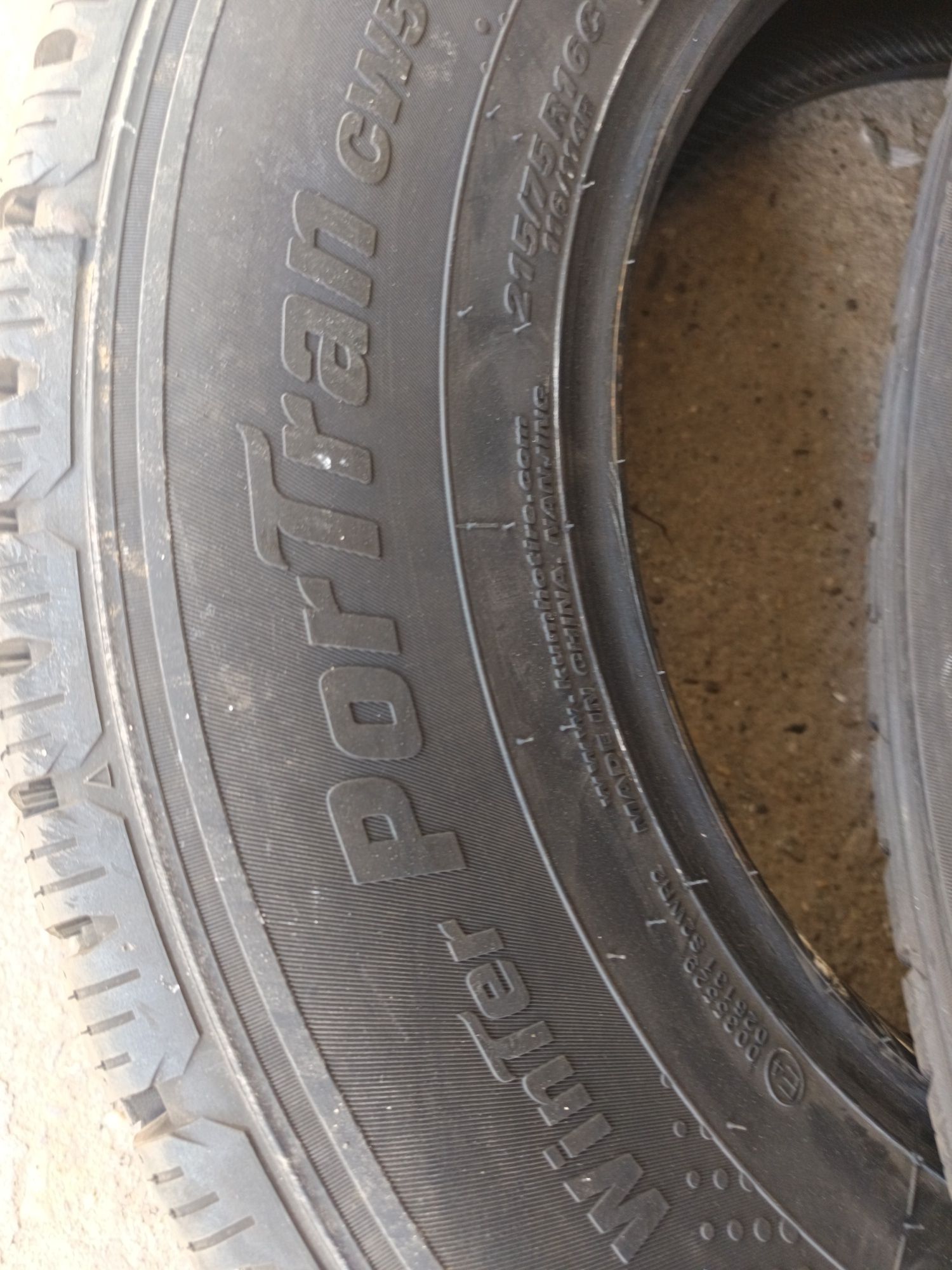 2бр.Зимни гуми 215/75/16-KUMHO dot3223