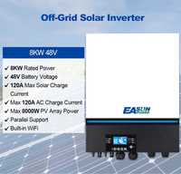 Invertor Solar MPPT  8000W 230V 48V 500vdc PV Input 120A MP Easun