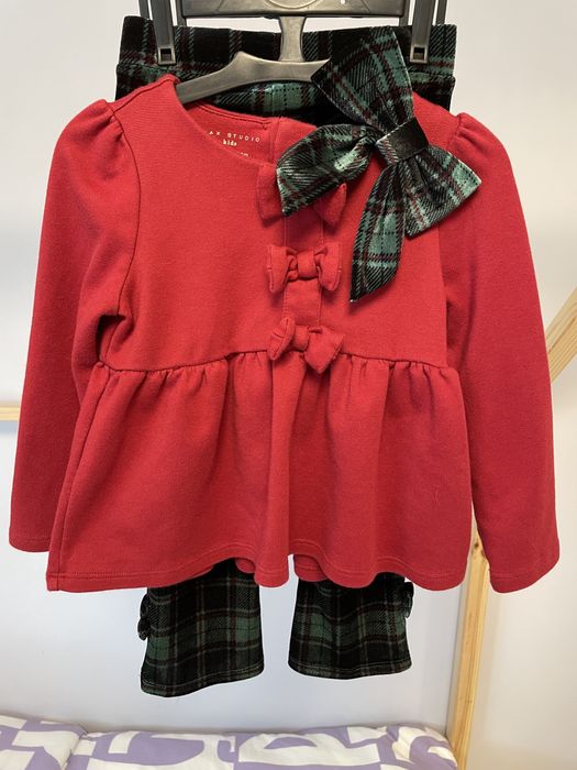 Комплект коледни дрехи р-р 104