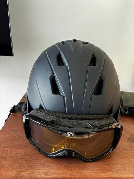 Cască Ski/Snowboard + Ochelari Salomon