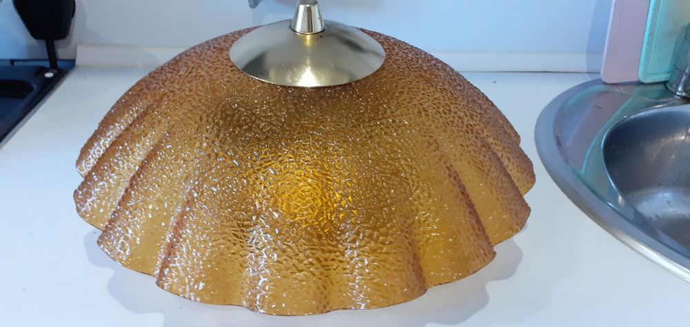 Люстра стекляная