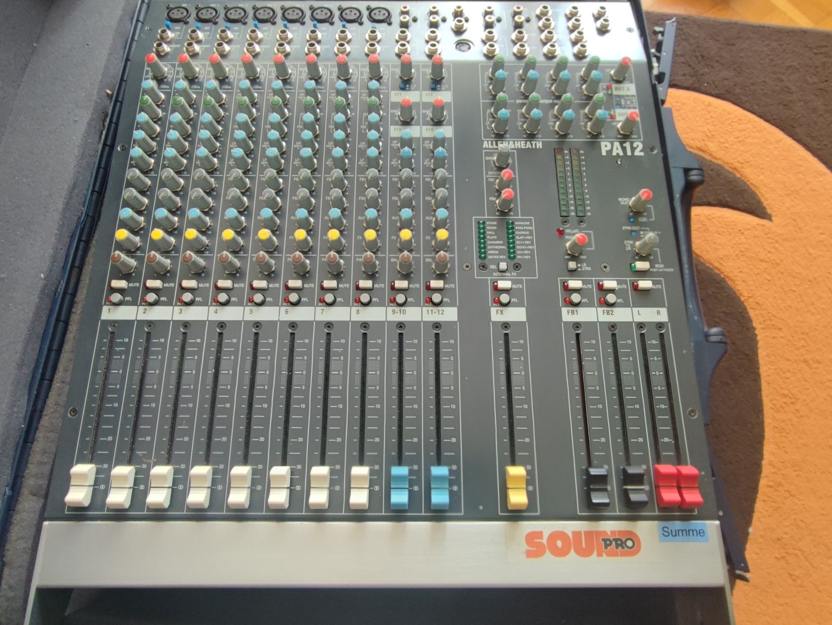 Allen heath pa12 с корекция на ефект