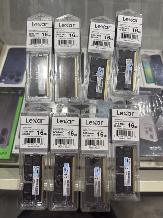 Lexar DDR5 16GB yangi