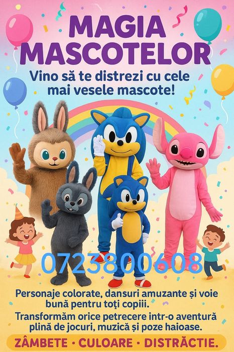 Vrei ca petrecerea copilului tau sa fie una de neuitat apelează-ne