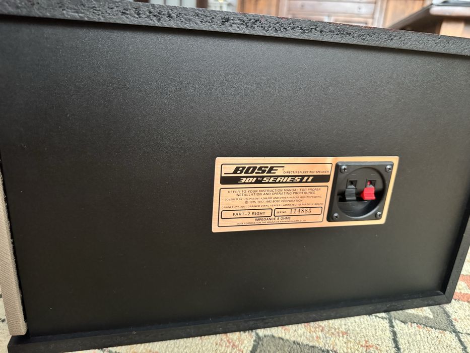 Boxe Bose 301 Series II