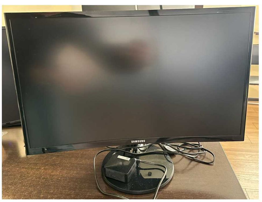 Монитор 23.5" SAMSUNG C24F390FHI, Black