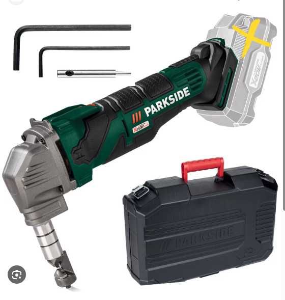 Foarfeca tabla electrica nibbler Parkside 20V