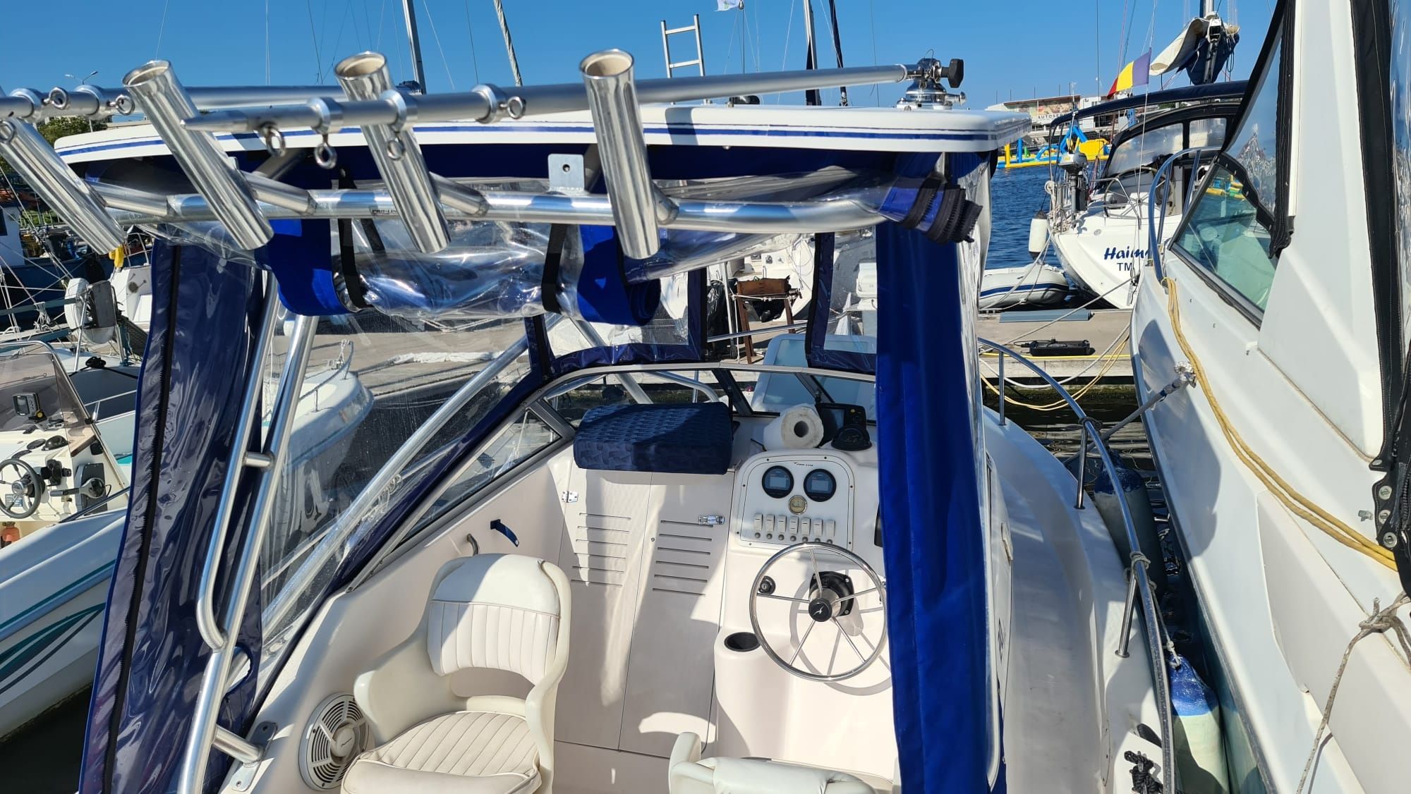 Vand barca Proline 20,motor Yamaha 225,peridoc neinmatriculat.
