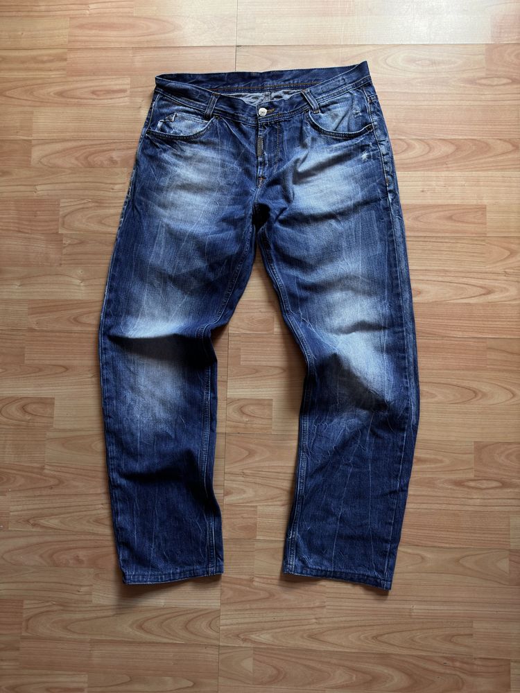 Jeans blugi denim trousers Dsquared2 Artist Rookie originali bumbac