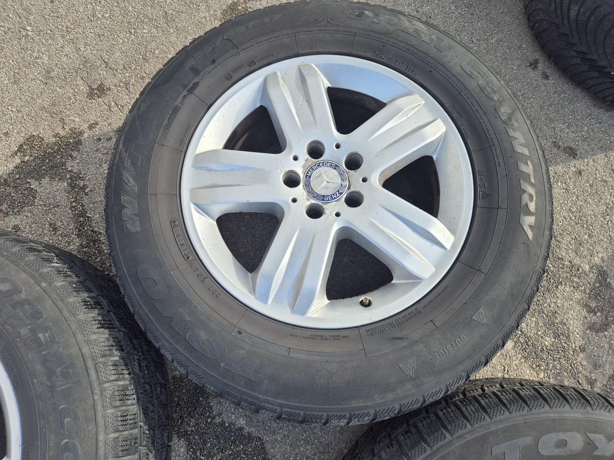 5х112/17 с гуми Мерцедес МЛ W163 W164 5х112/17 Mercedes ML