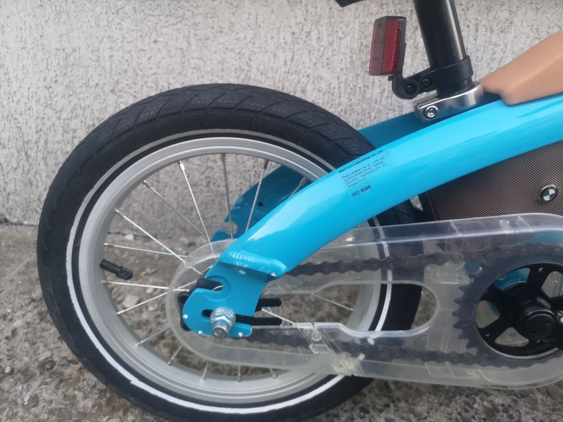 Bicicleta copii BMW Kidsbike 2 in 1, 14 zoll de la 2,5 ani la 6 ani