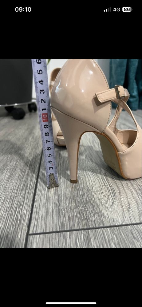 Sandale elegante cu platforma