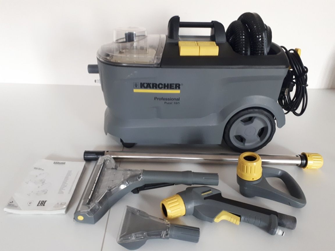 Продам моющий пылесос KARCHER PUZZI 10/1 отличном состояний в комплект