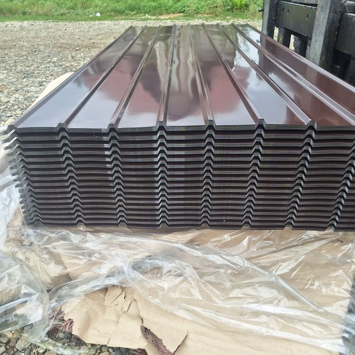 Tablă cutata colorată și zincată