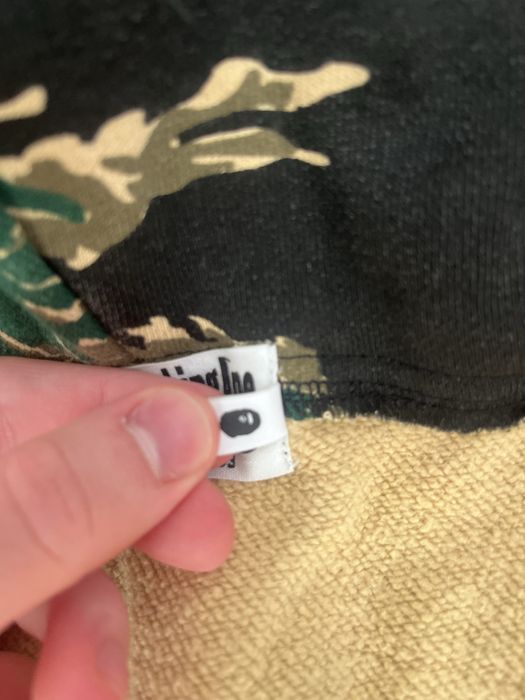 Hanorac Bape og Tiger camo green