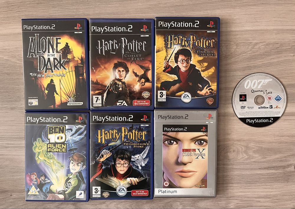 PS2 + 7 игри