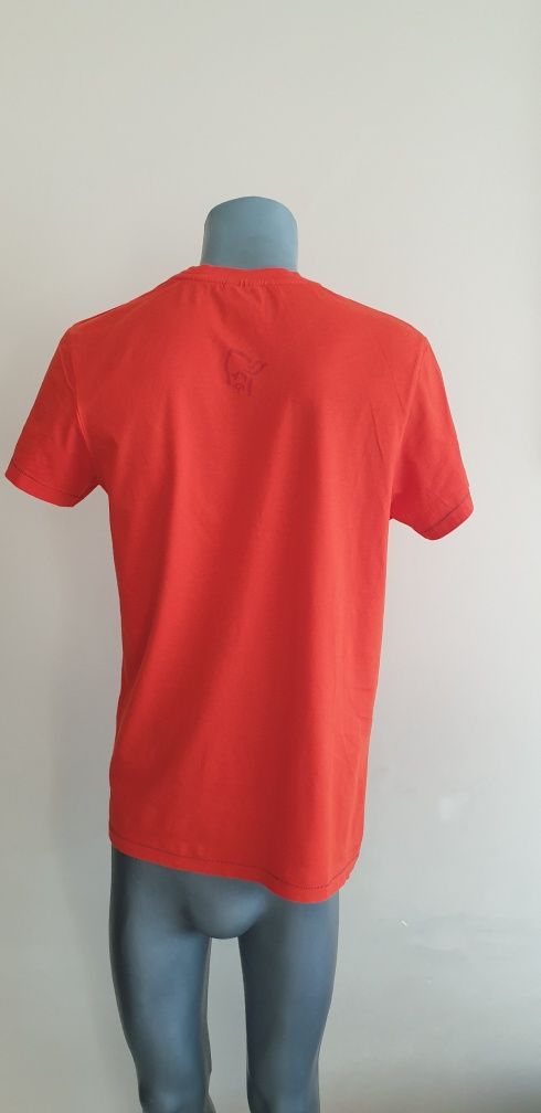 NORRONA Cotton Logo Mens Size S ОРИГИНАЛ! Мъжка Тениска!