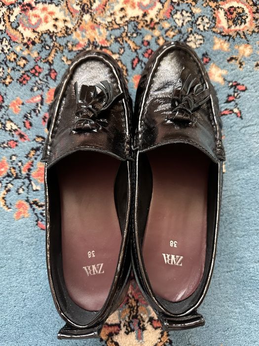 Pantofi Zara piele naturala