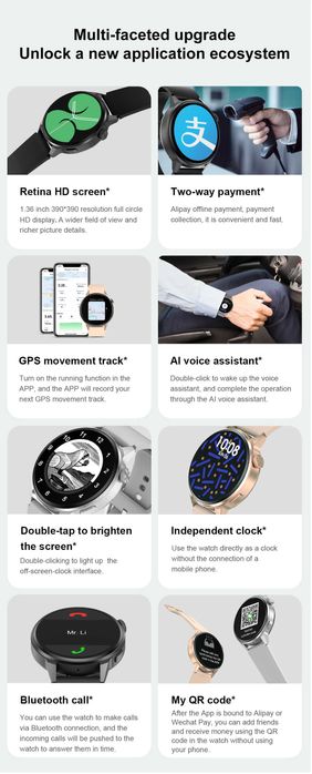 Ceas femei smartwatch elegant apelare voce romana preluare apel alarma