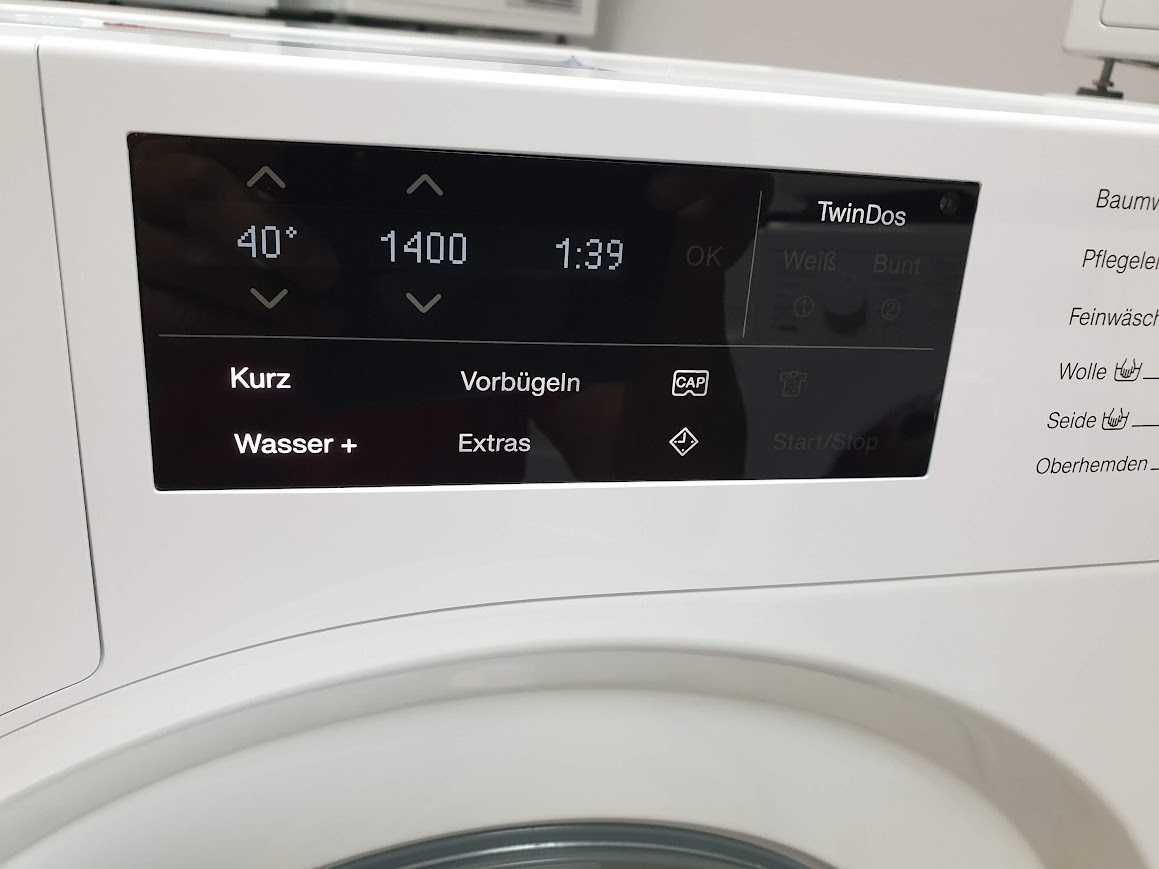 Miele Пералня с Ляво Отваряне Wi-Fi TwinDos Миеле 12м Гаранция