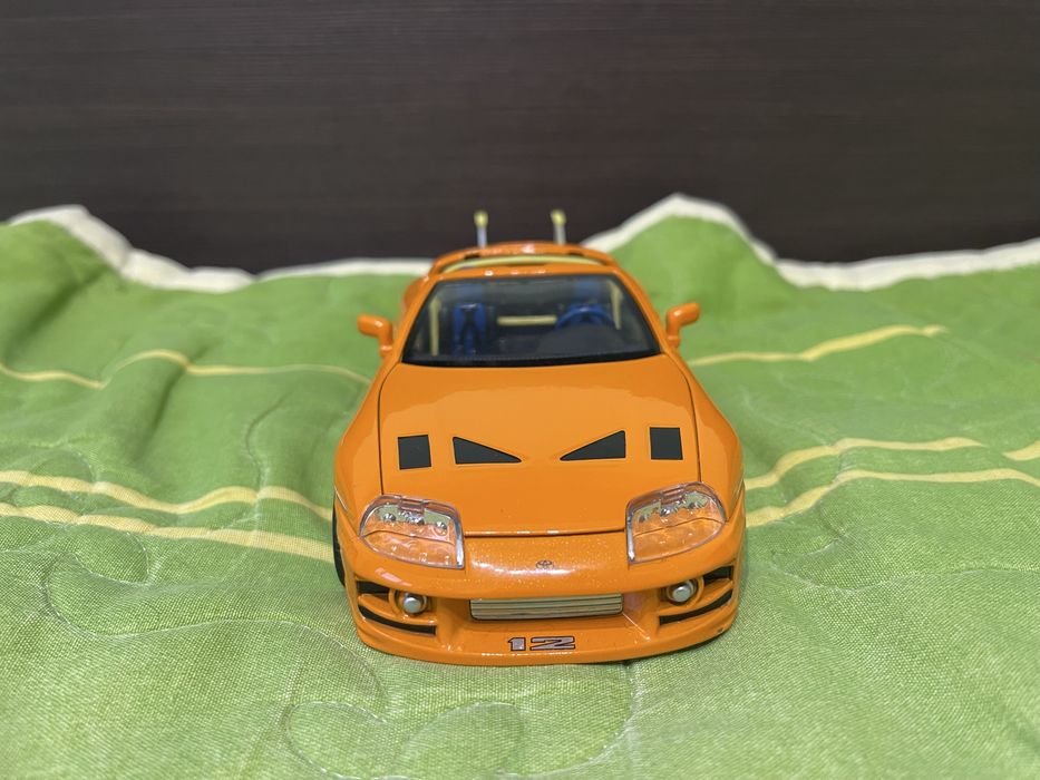 Мащабен модел Toyota Supra 1:24 Jada Toys Бързи и Яростни Тойота Супра