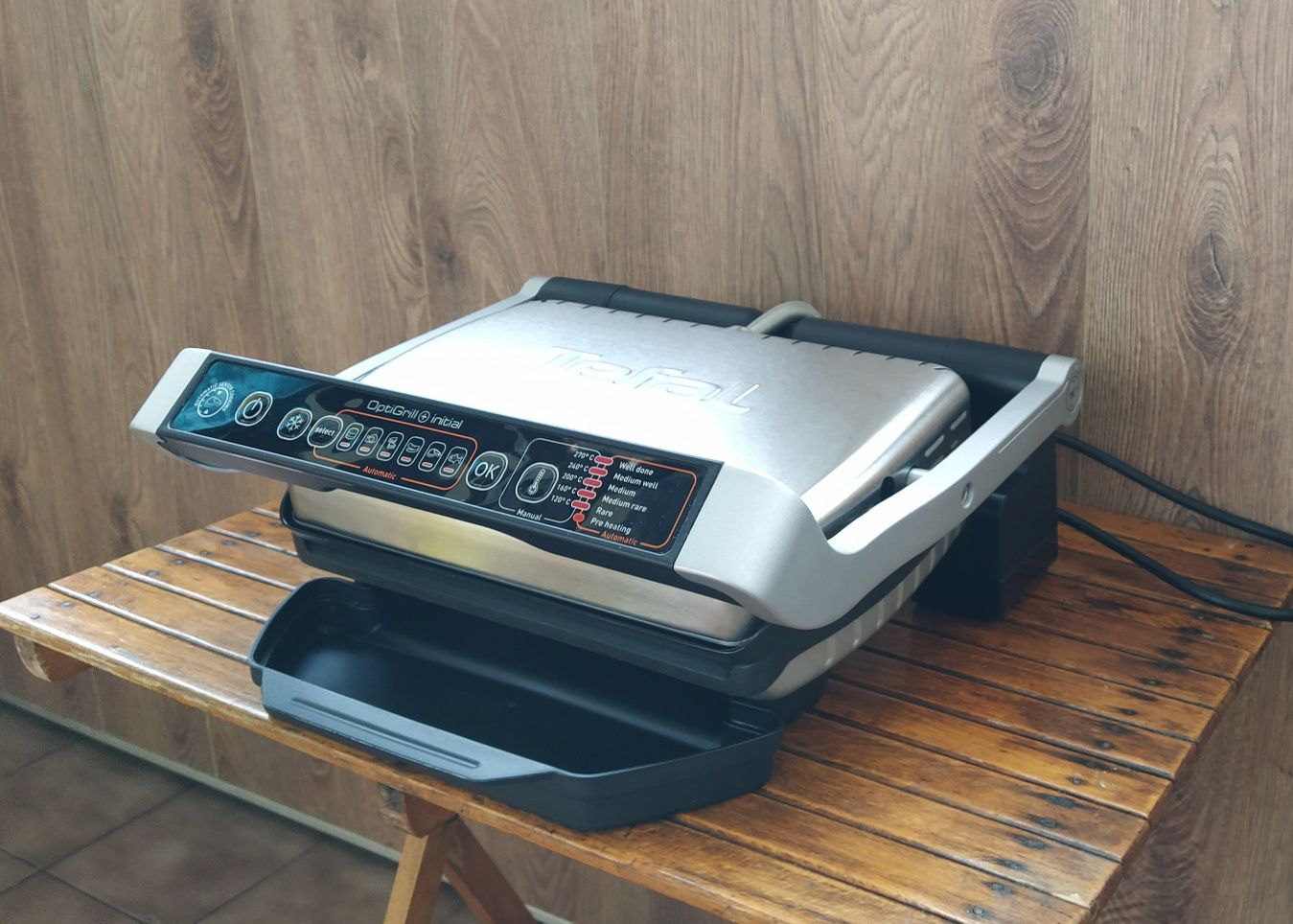 Tefal OptiGrill + initial
