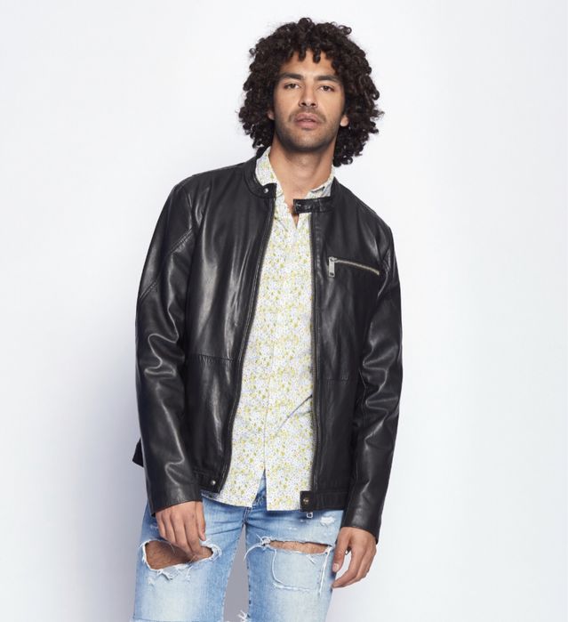 MAZE Berwick Leather Jacket ОРИГИНАЛНО мъжко яке/естествена кожа M-L