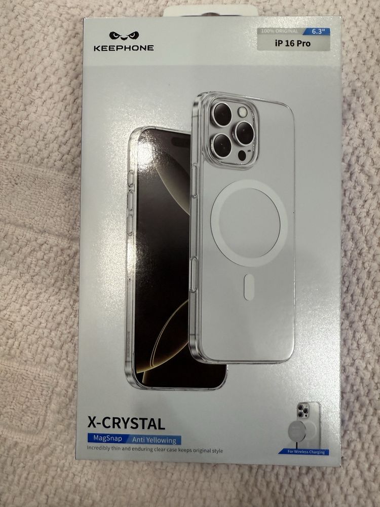 Чехол keephone для Iphone 16 pro из поликарбоната