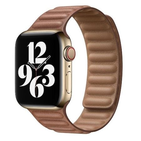 Кожена Магнитна Каишка за Apple Watch 8 Ultra 7 6 SE 5 4 44 40mm