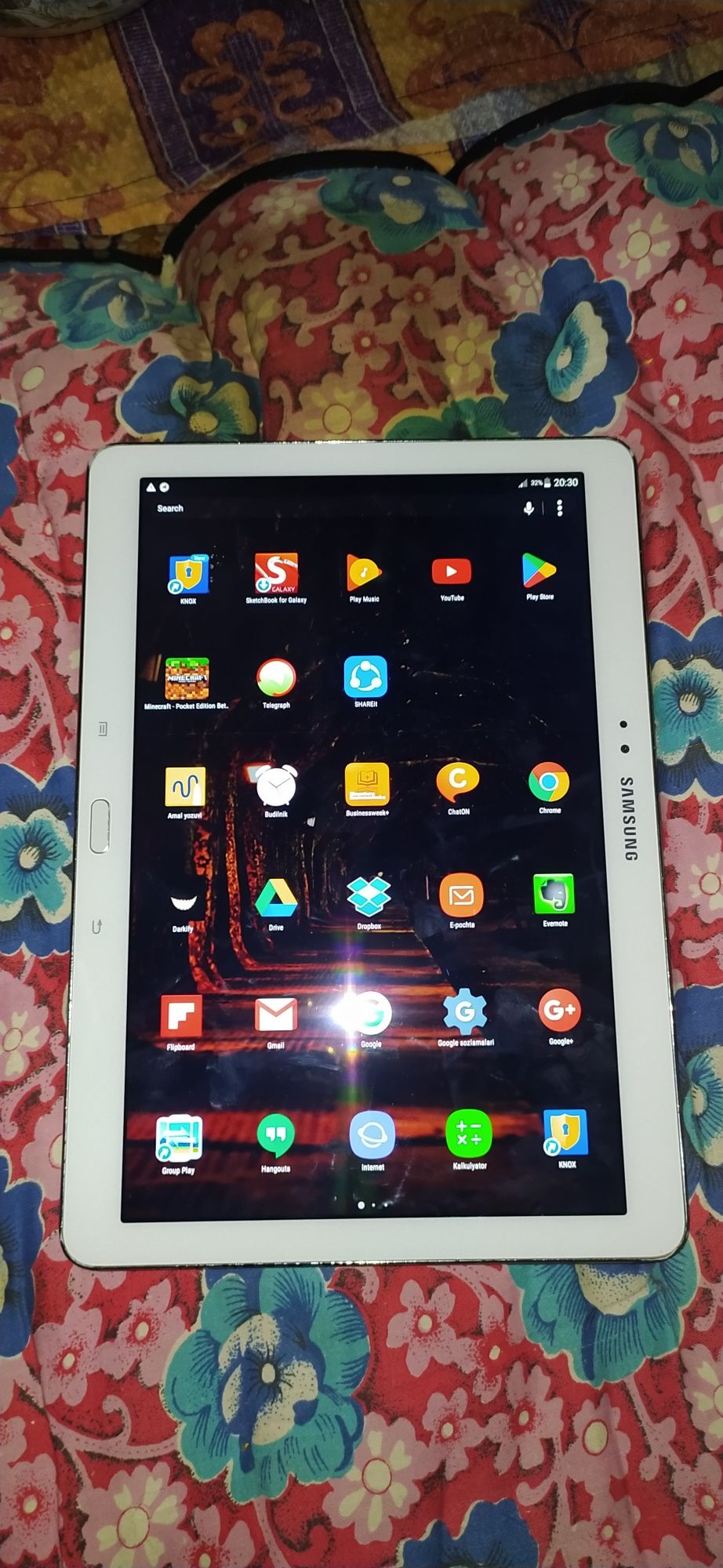 Planshet Samsung note 10.1 idition sotiladi 32 gb