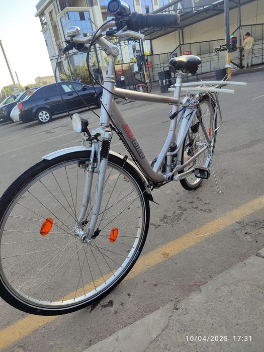 Skorsli 28 nemis velosapedi aluminiy rama