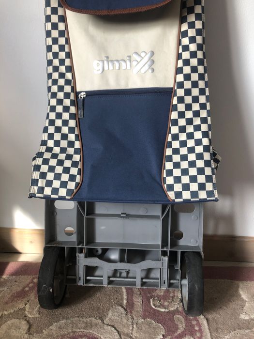 Carucior cumparaturi piata Gimi superezistent, superincapator, pliabil