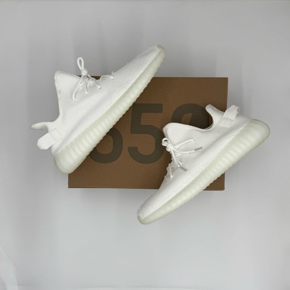 Adidas Yeezy 350 V2 Triple White - marimi 37-49, noi, premium