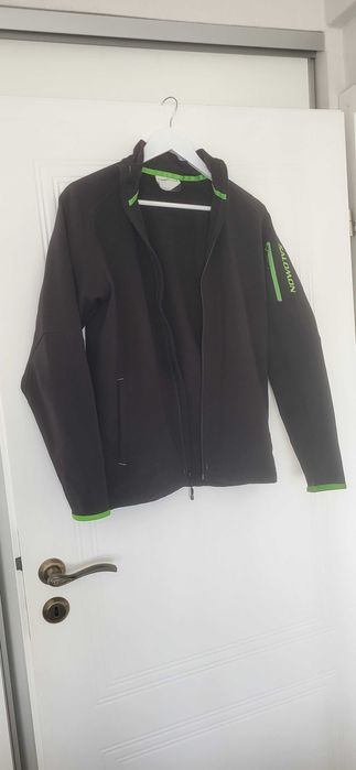 Jacheta Soft Shell Salomon baieti, mar. S