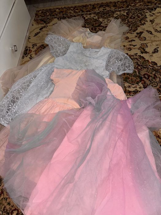 Платья пышные бальные на 4-5 лет