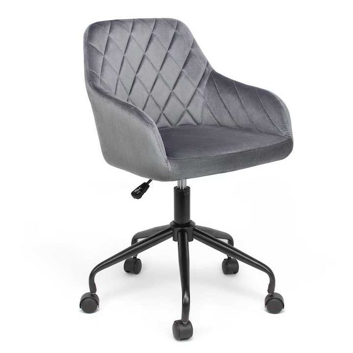 Scaun de Birou, Dr.Home Tommy, Catifea – Gri