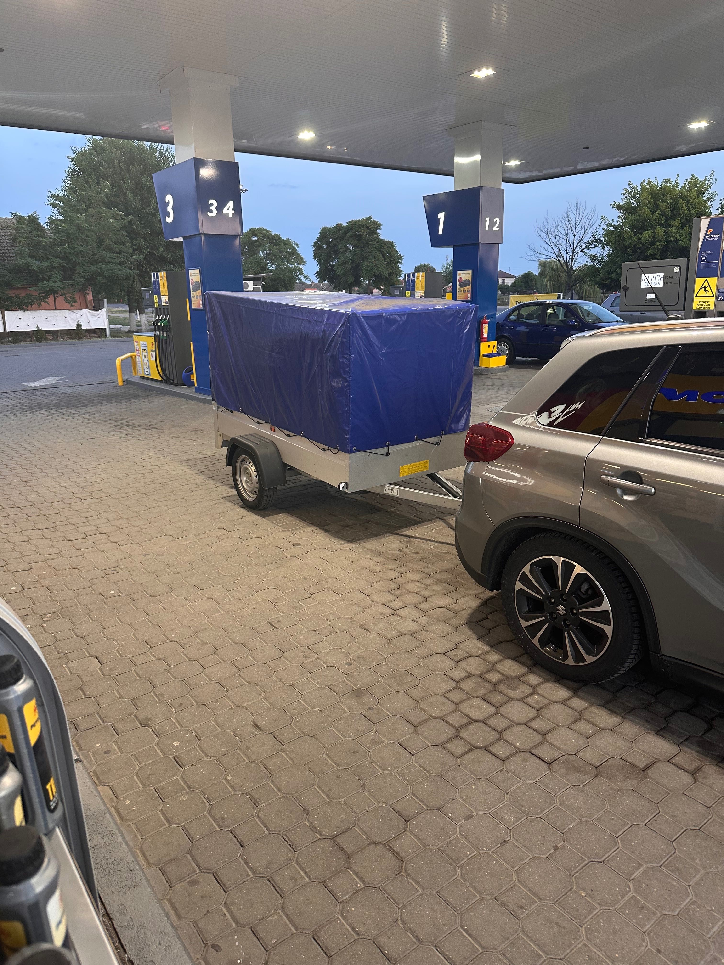 Remorcă 750kg nouă 2025