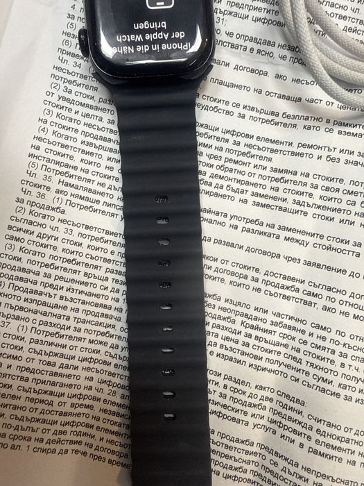 Apple watch s10 42mm black sb Гаранция!