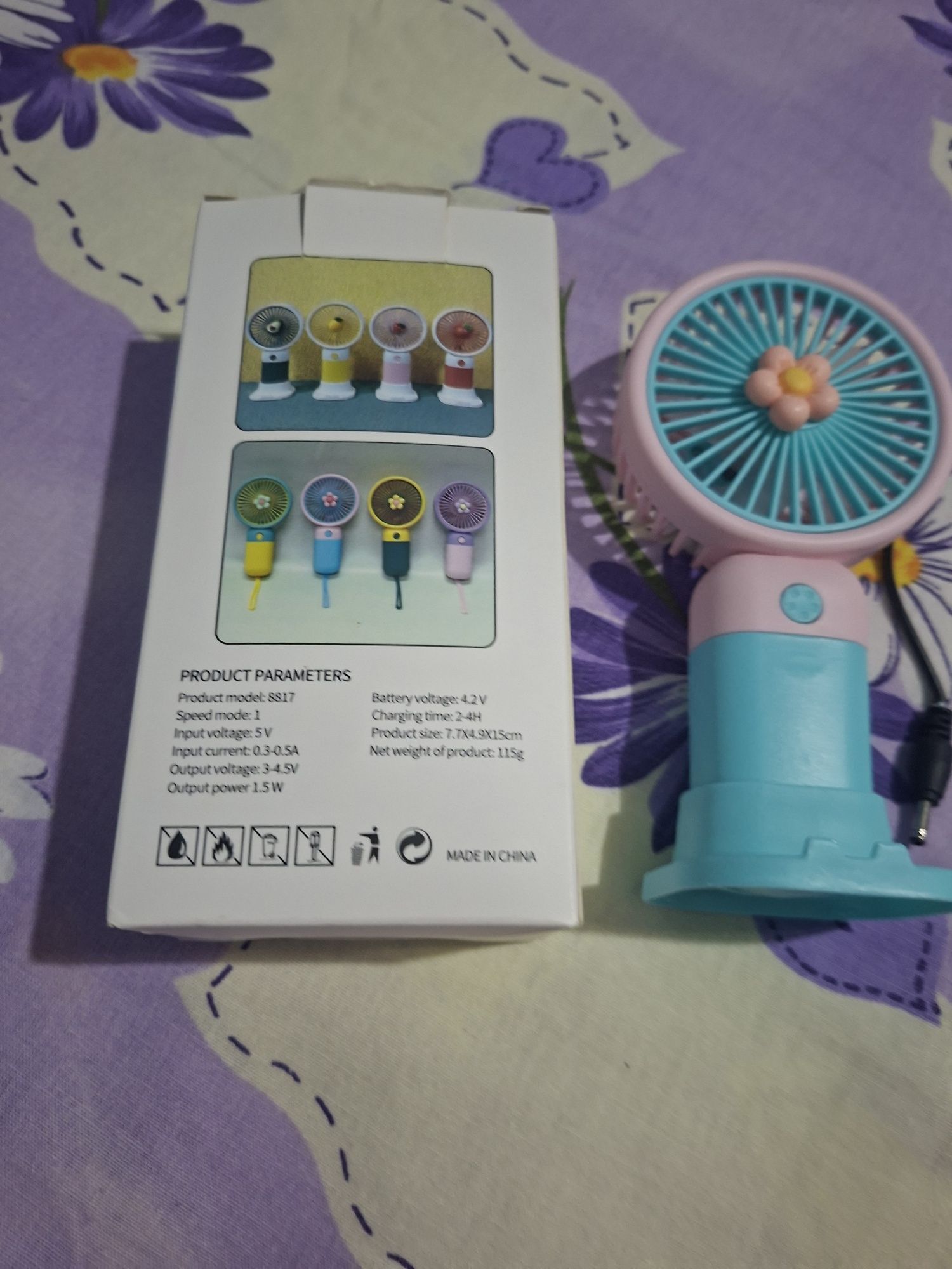 Vând Mini Ventilator cu USB Nou