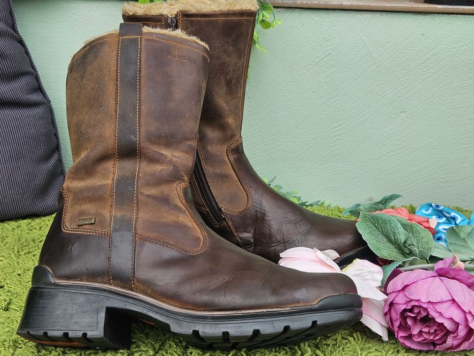 Marc топли ботуши естествена кожа N40