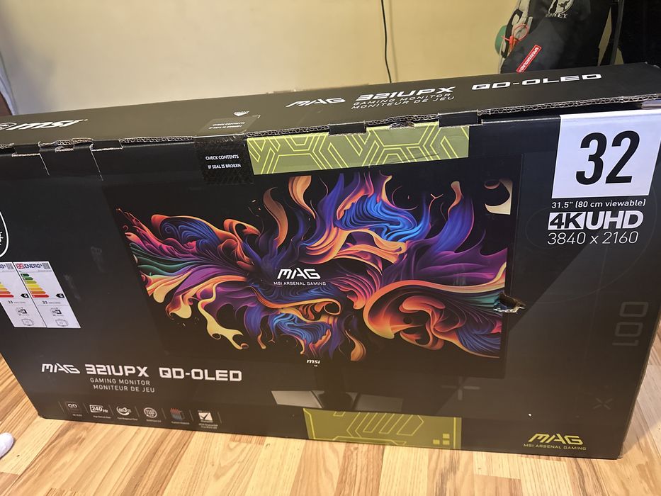 Monitor 4k oled 240 msi