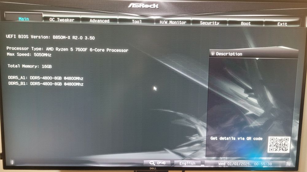 Placa de bază Asrock B850M-X R2.0 AM5 , DDR5, Pcie 5.0