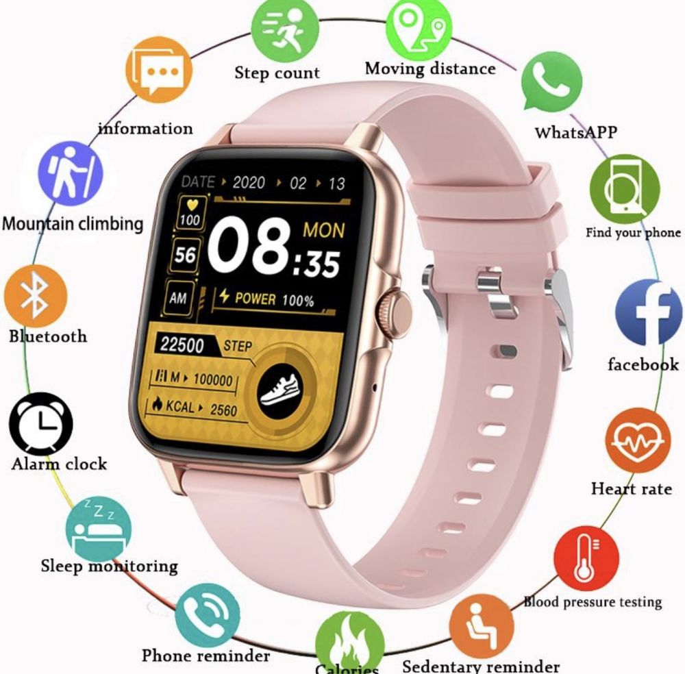 Smart Watch Pink