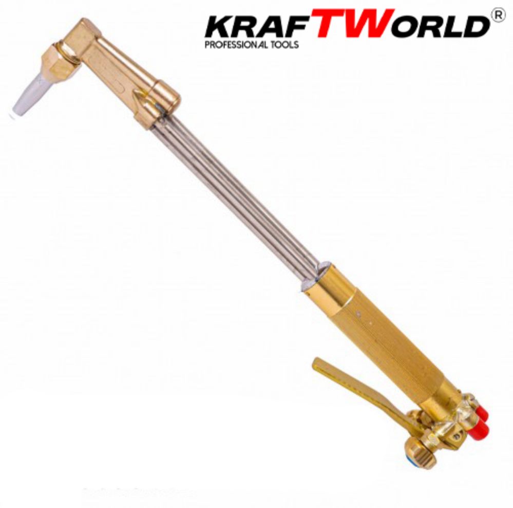 Резак за газокислородно рязане KRAFTWORLD 440мм с пергел и 4 дюзи