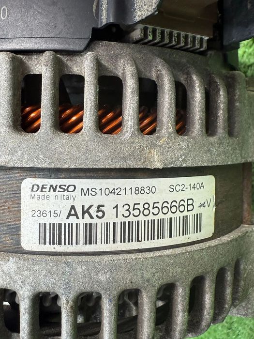 ALTERNATOR OPEL CORSA E 2015 1.4 TURBO BENZINA Hatchback COD OEM 13585666B 2012-2019