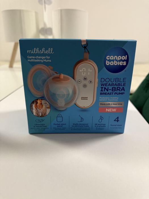 Vând pompa hands free in bra double