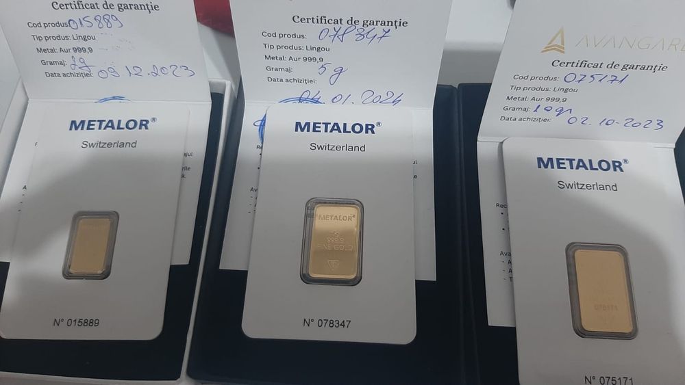 Lingouri 2-5-10 gr METALOR