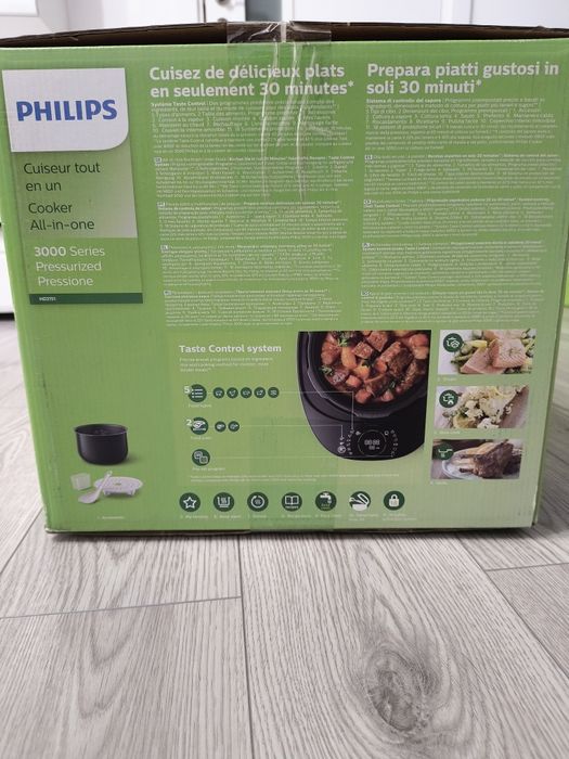 Multicooker Philips, 5L, negru Sigilat