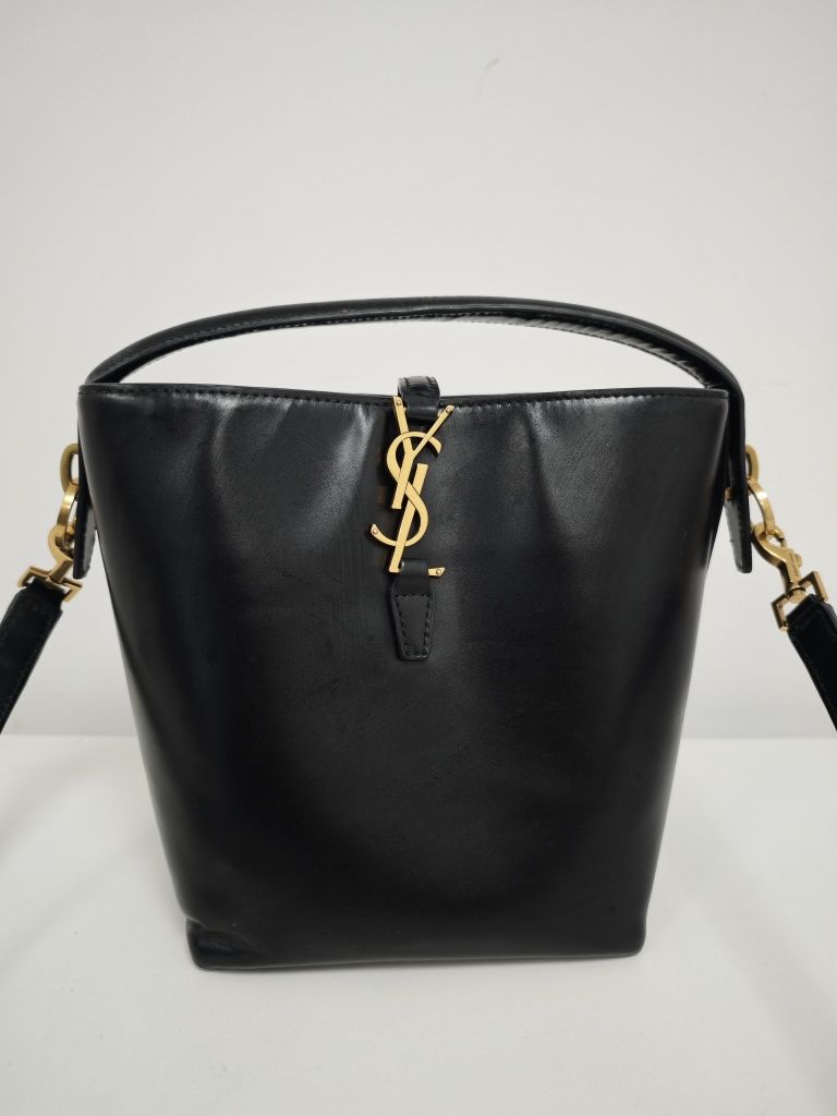 Кожена чанта YSL
